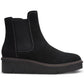 Clarks Women's Airabell Move Pull-on Chelsea Booties Black Size 11W