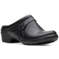 Clarks Women's Angie Mist Clogs Shoes Black Size 7.5 M
