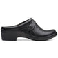 Clarks Women's Angie Mist Clogs Shoes Black Size 7.5 M