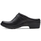 Clarks Women's Angie Mist Clogs Shoes Black Size 7.5 M