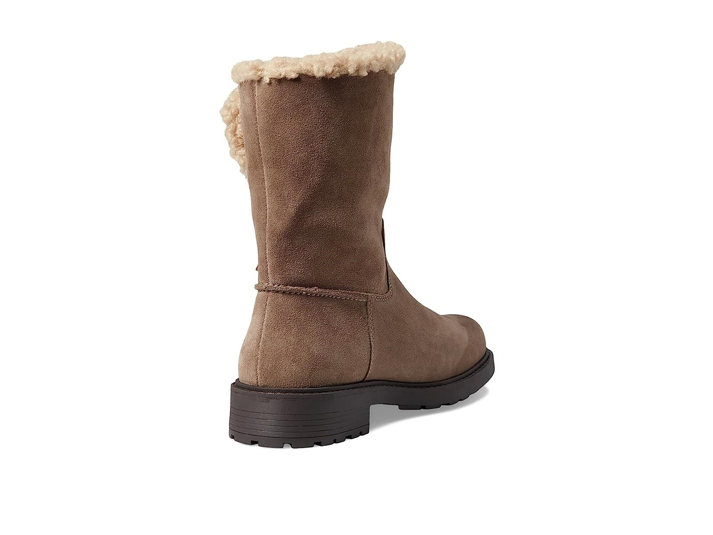 Clarks Women's Opal Zip Cold-Weather Booties Brown Size 10M