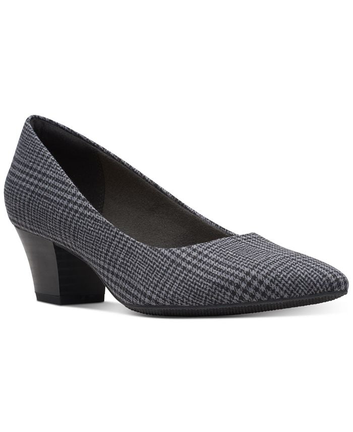 Clarks Women's Teresa Step Dress Pumps Black Size 6.5 M