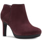Clarks Women's Ambyr Gem Platform Dress Booties Red Size 7 M