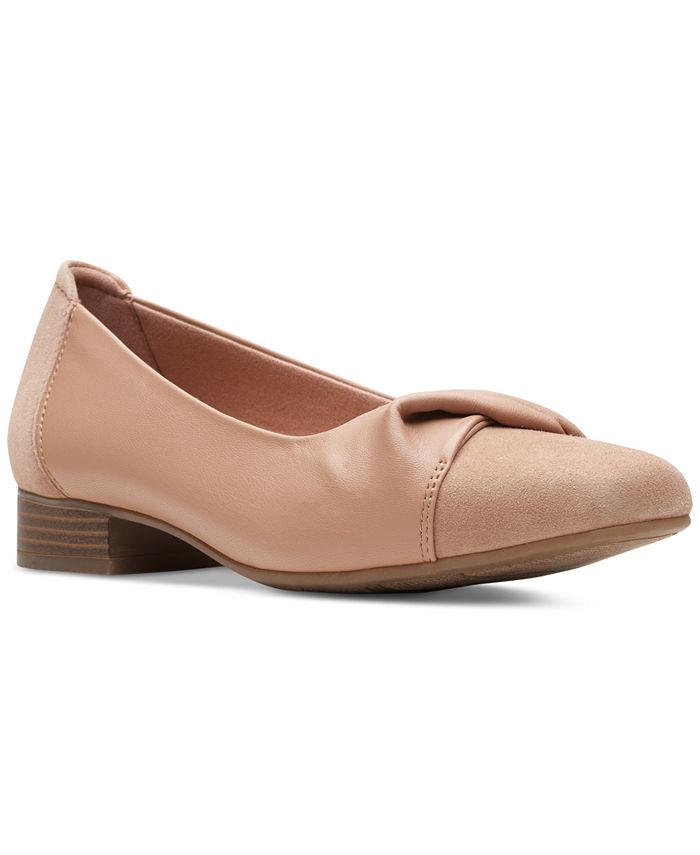 Clarks Women's Tilmont Dalia Slip On Flats Brown Size 6.5 M