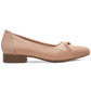 Clarks Women's Tilmont Dalia Slip On Flats Brown Size 6.5 M