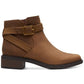 Clarks Women's Maye Strap Booties Brown Size 7 M