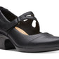 Clarks Women's Emily Clover Mary Jane Pumps Black Size 7.5 M