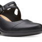 Clarks Women's Emily Clover Mary Jane Pumps Black Size 7.5 M