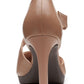 Clarks Women's Ambyr Glow Asymmetrical Comfort Pumps Brown Size 8 M