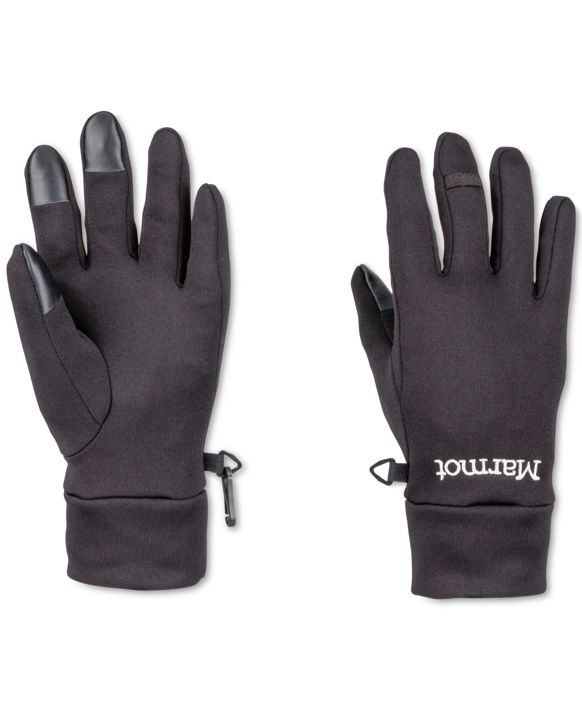 Marmot Women's Power Stretch Connect Gloves Black Size X-Small