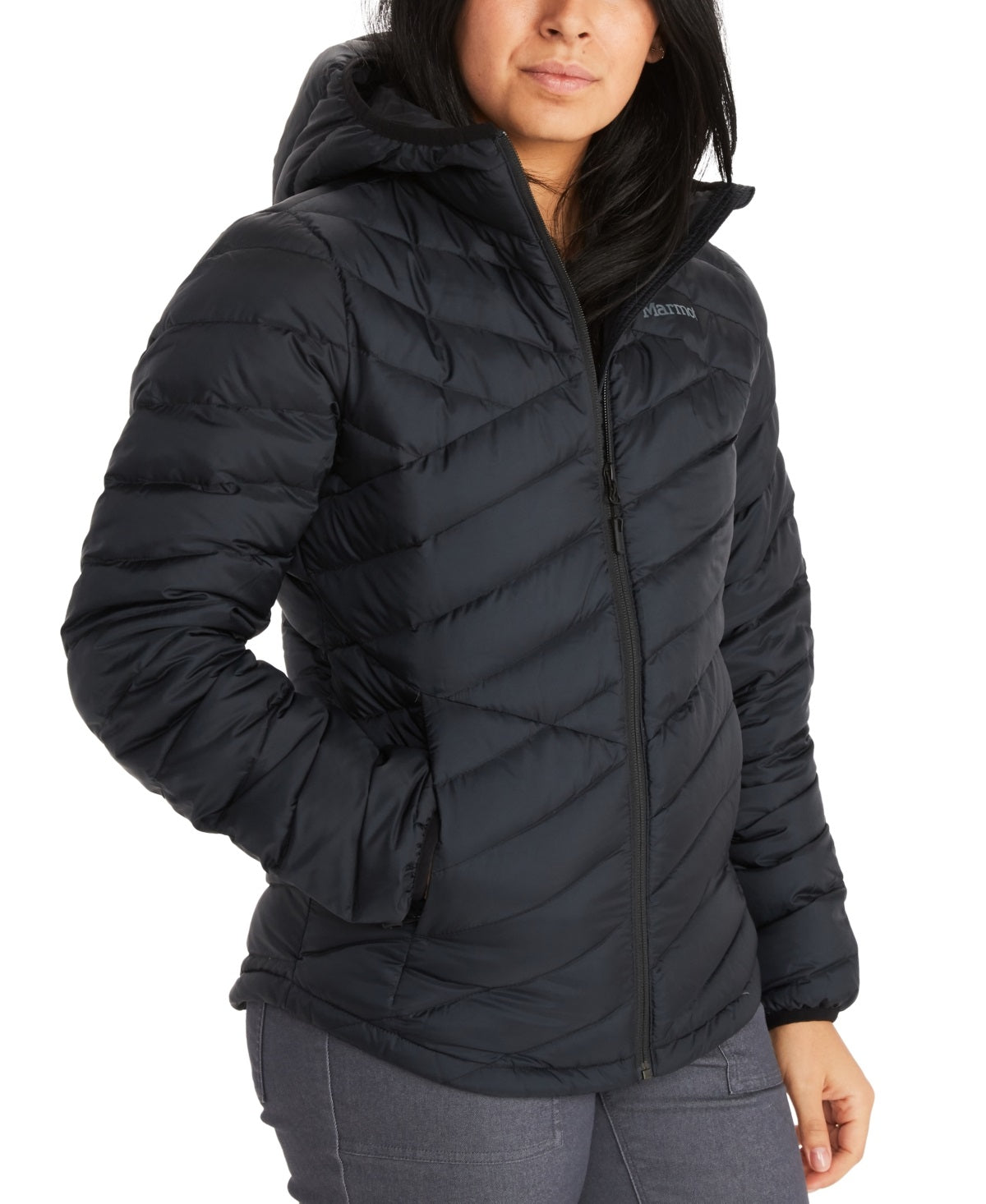 Marmot Women's Highlander Down Jacket Black Size Small