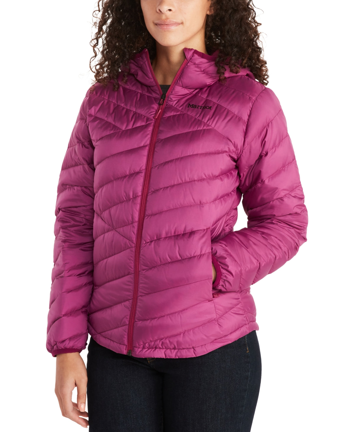 Marmot Women's Highlander Down Jacket Pink Size Large