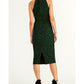 Rachel Roy Women's Jaguar Print Sheath Dress Green Size X-Large