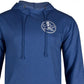 Salt Life Men's Skull And Hooks Hoodie Blue Size Large
