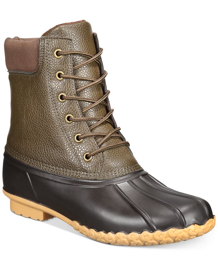 Weatherproof Vintage Men's Adam Duck Boots Green Size 13 M