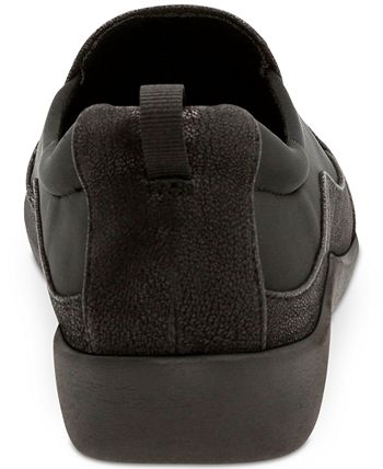 Clarks Women's Cloudsteppers Sillian Paz Flats Black Size 7.5 M