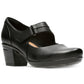 Clarks Women's Emslie Lulin Mary Jane Pumps Black Size 8 M