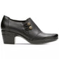 Clarks Women's Emslie Warren Leather Shooties Black Size 9 M