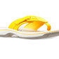 Clarks Women's Brinkley Bree Flip Flops Yellow Size 12 M