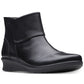 Clarks Women's Hope Track Booties Black Size 7 M