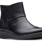 Clarks Women's Hope Track Booties Black Size 7 M