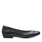 Clarks Women's Collection Sara Bay Flats Black Size 8.5 M