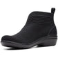 Clarks Women's Collection Sashlyn Mid Boots  Shoes Black Size 7.5 M