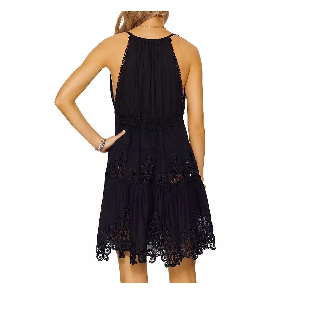 Ramy Brook Women's Vilma Swim Cover Up Dress Black Size Medium