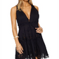 Ramy Brook Women's Vilma Swim Cover Up Dress Black Size Medium
