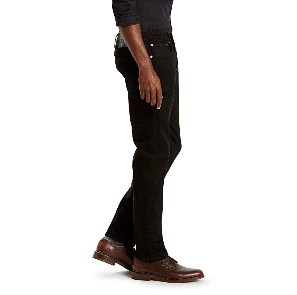 Levi's Men's 511 Slim Fit Jeans Black Size 34 x 32
