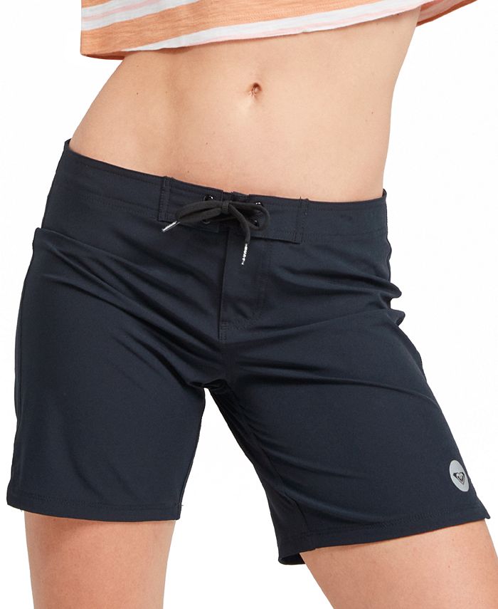Roxy Women's Board Shorts Swimsuit Black Size X-Small