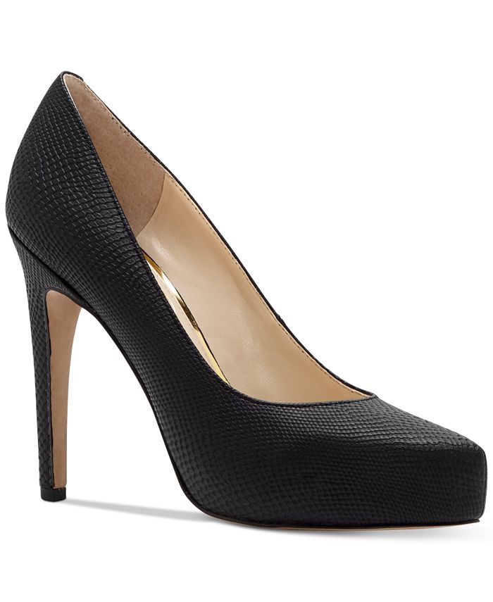 Jessica Simpson Women's Parisah Platform Pump Black Size 6.5 M