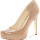Jessica Simpson Women's Parisah Platform Pump Brown Size 6.5 M