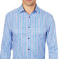 Construct Men's Slim Fit Plaid Cooling Comfort Dress Shirt Purple Size Small