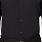 ConStruct Men's Slim Fit Solid Performance Stretch Cooling Comfort Dress Shirt Black Size X-Large