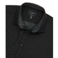 Calabrum Men's Regular Fit Performance Dress Shirt Black Size X-Large