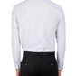 Calabrum Men's Regular Fit Performance Dress Shirt White Size Large