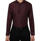 Calabrum Men's Regular Fit Performance Dress Shirt Red Size Large