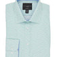 Calabrum Men's Regular Fit Performance Dress Shirt Green Size XL