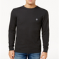 Volcom Men's Juan Largo Thermal Long Sleeve T-Shirt Black Size Medium