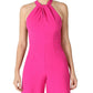 Julia Jordan Women's Halter Neck Jumpsuit Pink