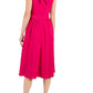 Donna Ricco Women's Portrait Collar A Line Dress Hot Pink Size 10