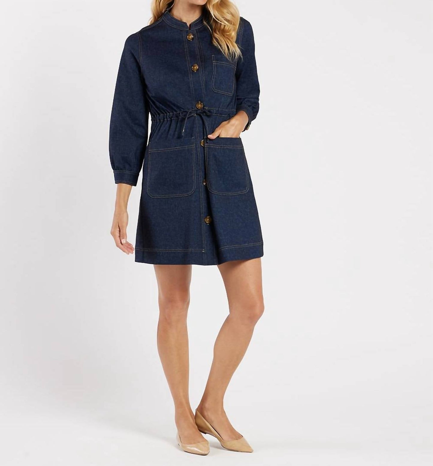 Jude Connally - Gina Denim Mini Dress