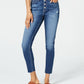 American Rag Junior's Ripped Button Fly Skinny Jeans Blue Size 11