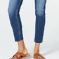 American Rag Junior's Ripped Button Fly Skinny Jeans Blue Size 11