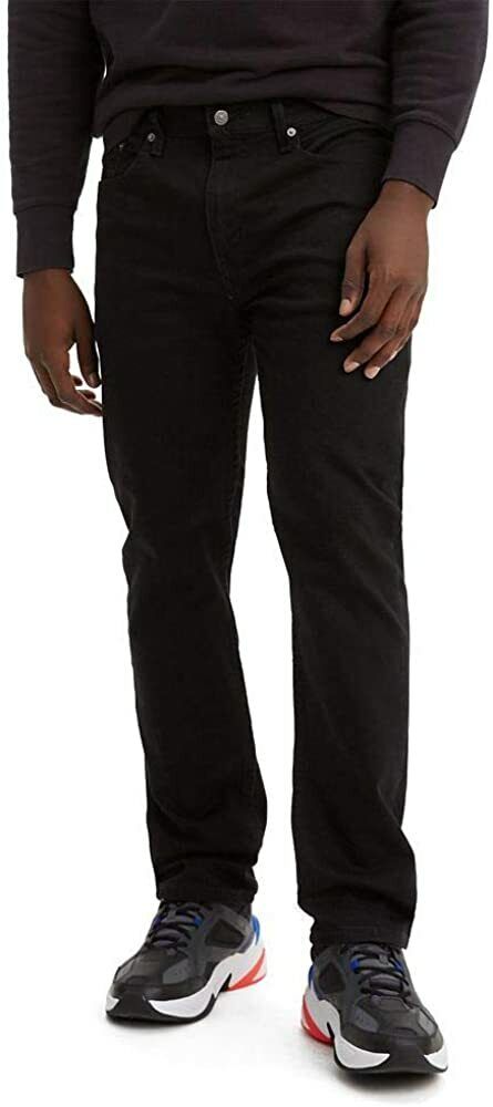Levi's Men's 502 Flex Taper Jeans Black Size 38X32