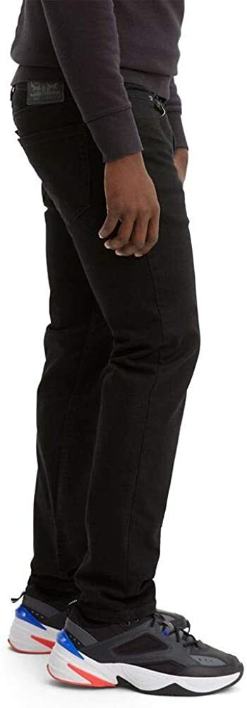 Levi's Men's 502 Flex Taper Jeans Black Size 38X32