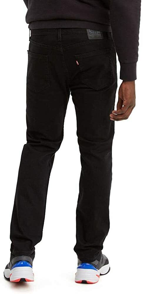 Levi's Men's 502 Flex Taper Jeans Black Size 38X32