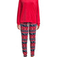 Muk Luks Women's Pajama Set Size L