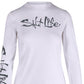 Salt Life Women's Titan Performance Tee White Size X-Large